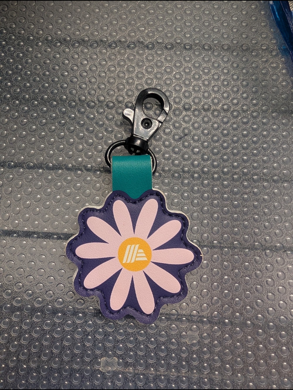 ALDI Special Edition Quarter Holder Flower Keychain